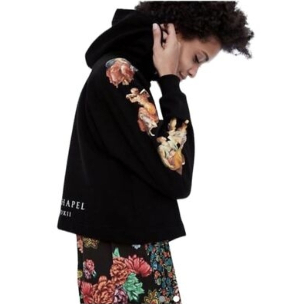 Zara Sistine Chapel Hoodie Size Small